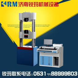 济南锐玛电子试验机操控软件界面高清细节图解析